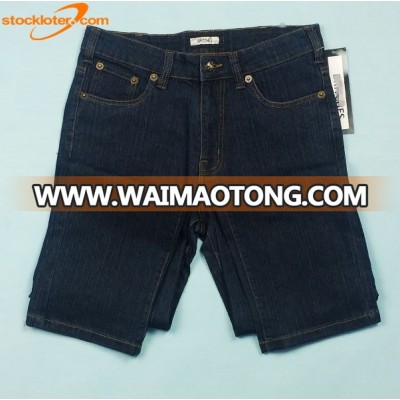 Stock Denim Basic Jeans Long Pants For Men