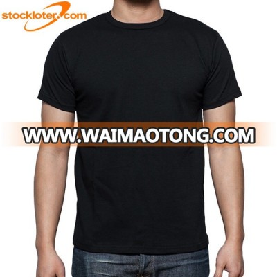 Mens Plain Blank Round Neck T-Shirts Stock in Bangladesh