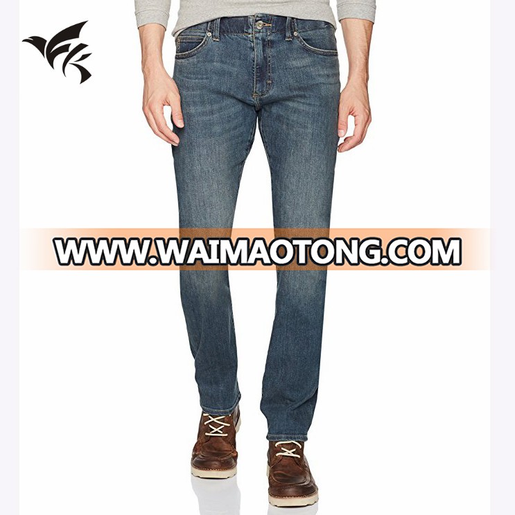 Latest design mens dress wear slim jeans pants for men