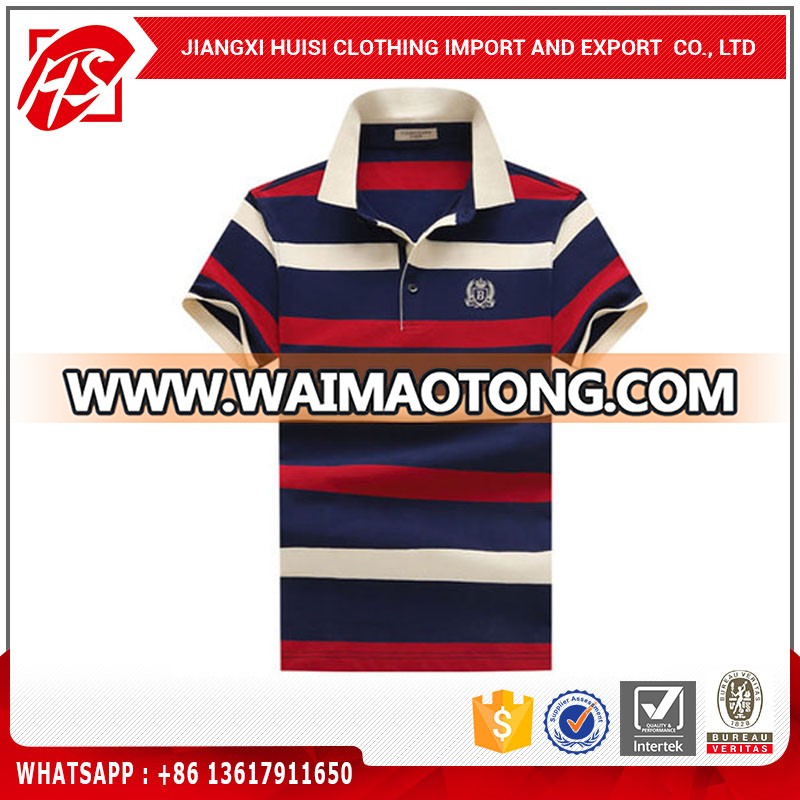 Wholesale Mens Polo Shirts With Customized Logo Embroidery Or Printing